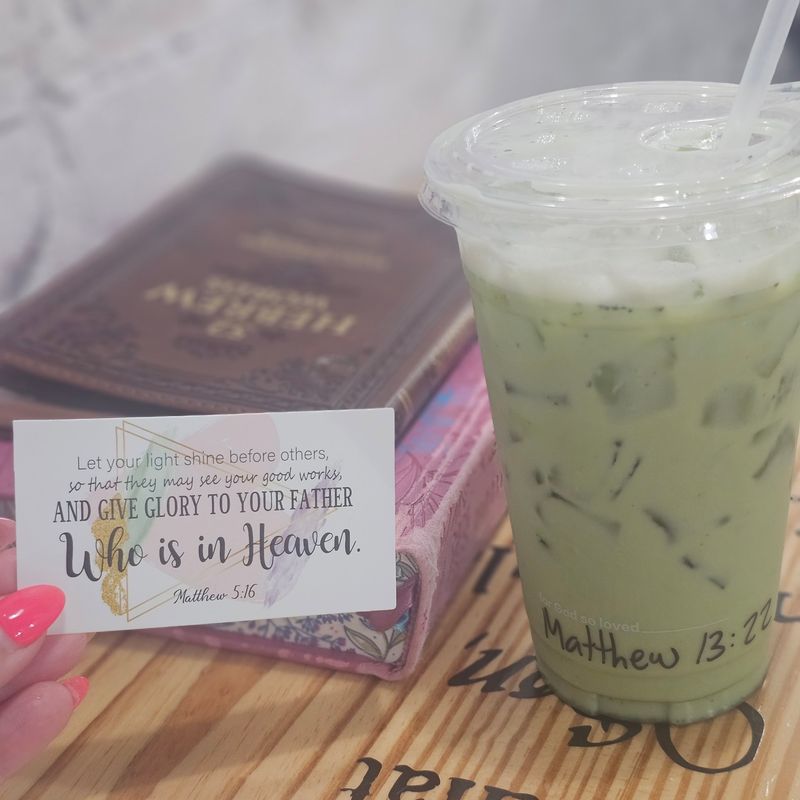 A Bible Verse on Every Cup A Bible Verse on Every Cup