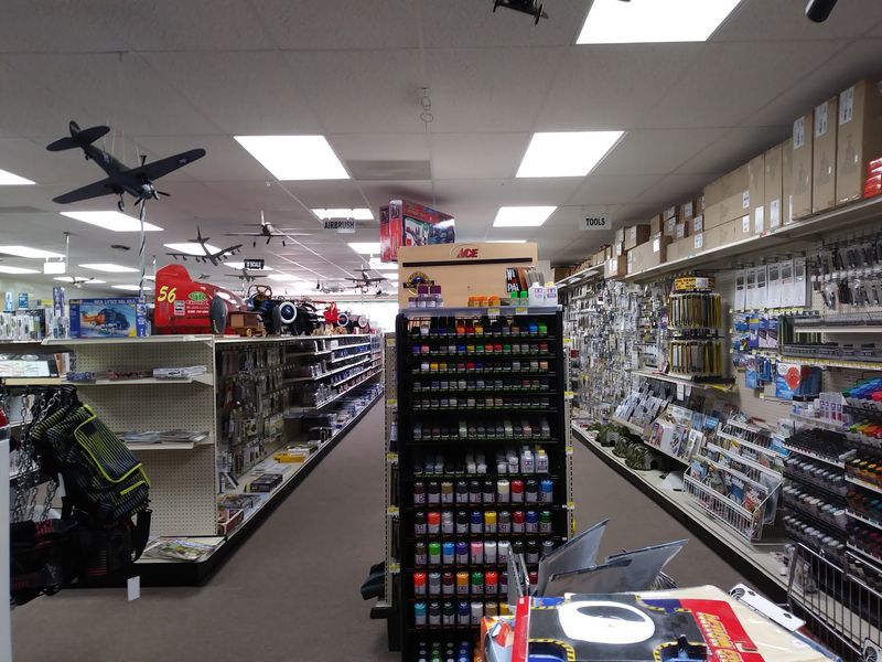 A Hobby Wonderland Behind the Hardware Aisles A Hobby Wonderland Behind the Hardware Aisles