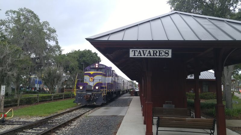A Lakeside Depot in Downtown Tavares