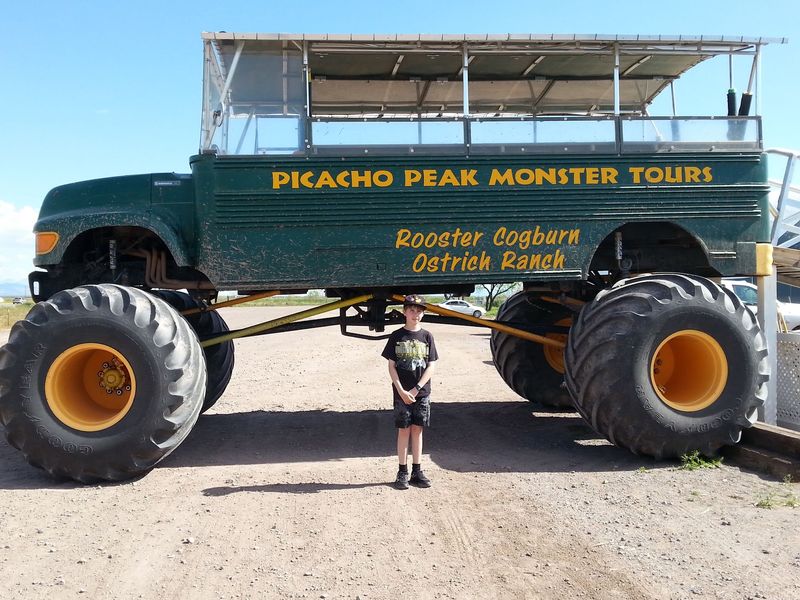 A Monster Truck Safari Across The Property A Monster Truck Safari Across The Property