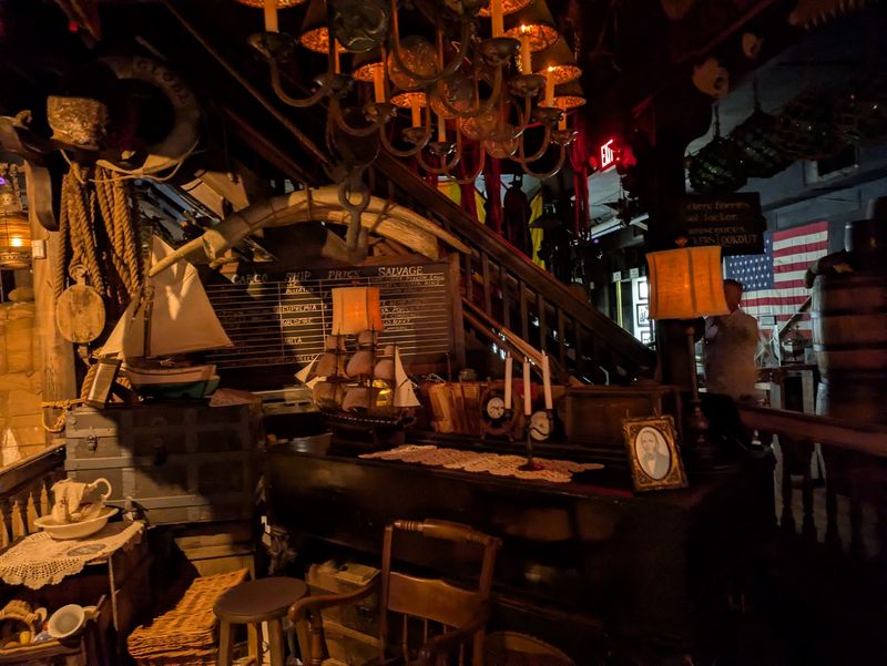 A Nighttime Stop at the Shipwreck Museum