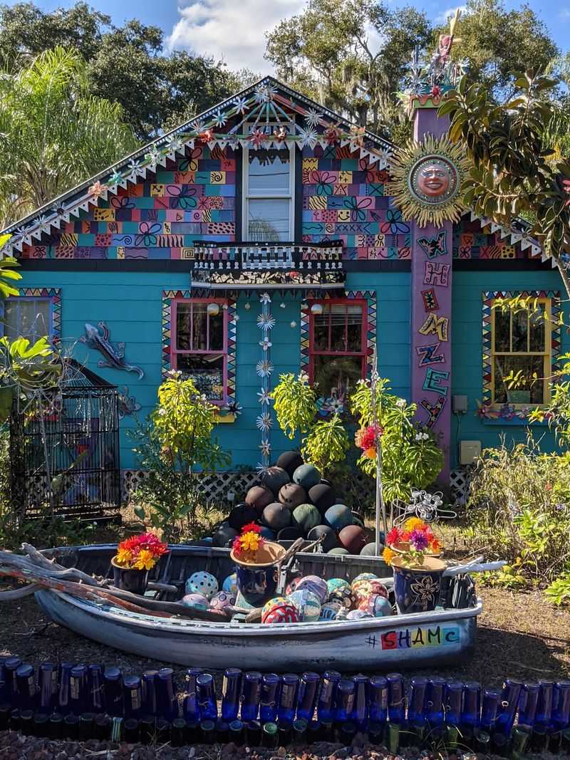 A Rainbow House Hiding on a Quiet Corner