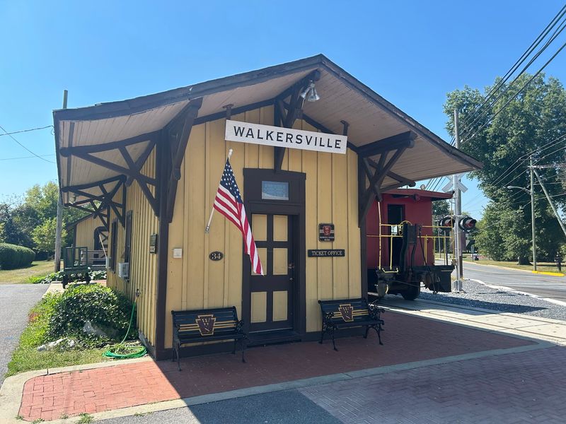 A Restored Depot In The Heart Of Walkersville