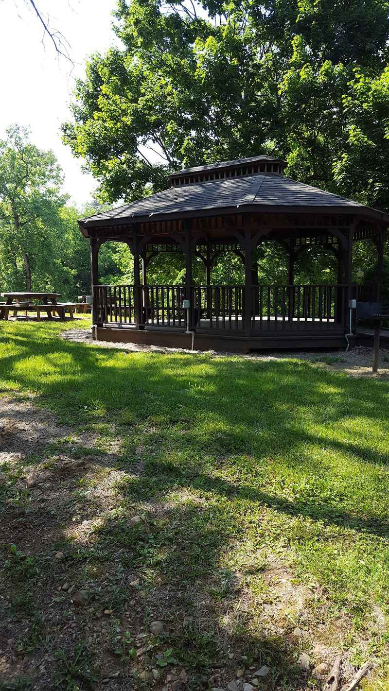 A gazebo made for quiet views A gazebo made for quiet views