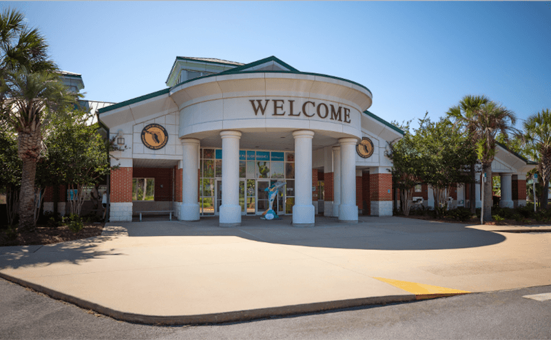 A welcome center is a separate kind of welcome