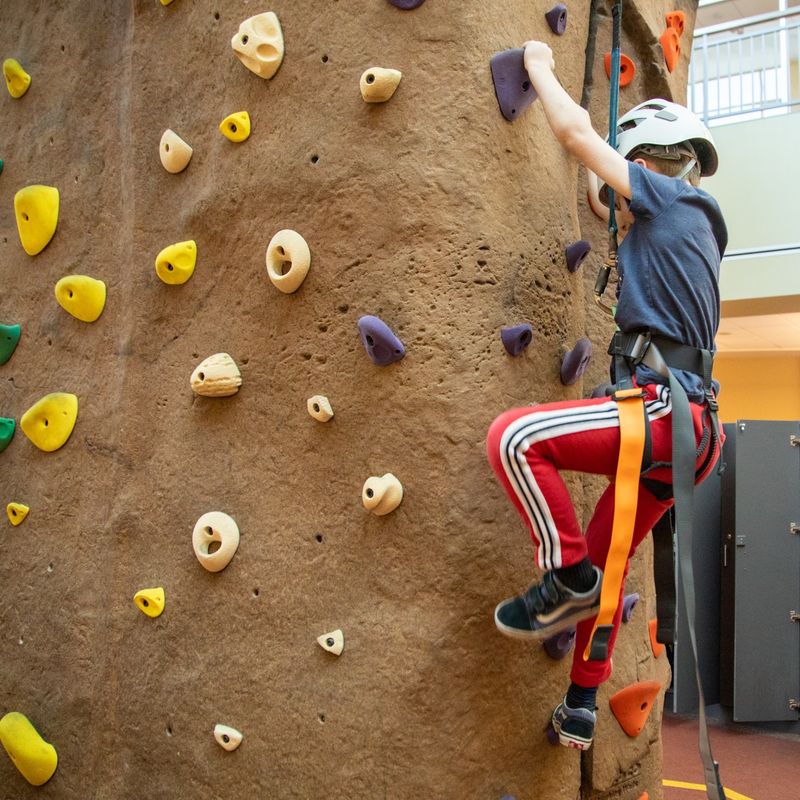 Beyond The Pool: Rock Wall And Game Room Beyond The Pool: Rock Wall And Game Room
