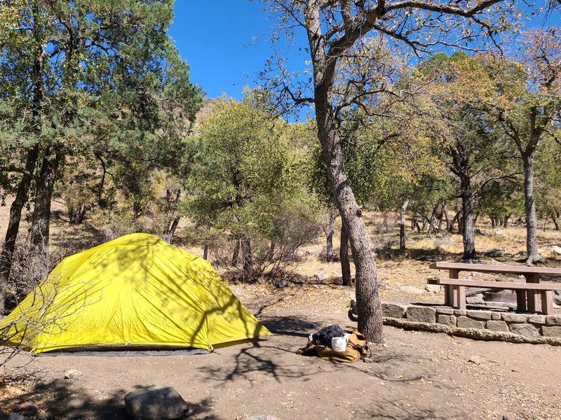 Bog Springs Campground, Madera Canyon Bog Springs Campground, Madera Canyon