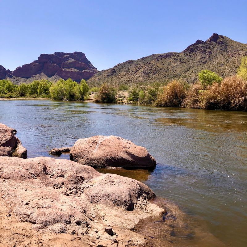 Boulders, Banks, And River Walks