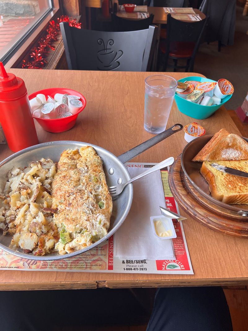 Breakfast Served in an Actual Skillet Breakfast Served in an Actual Skillet