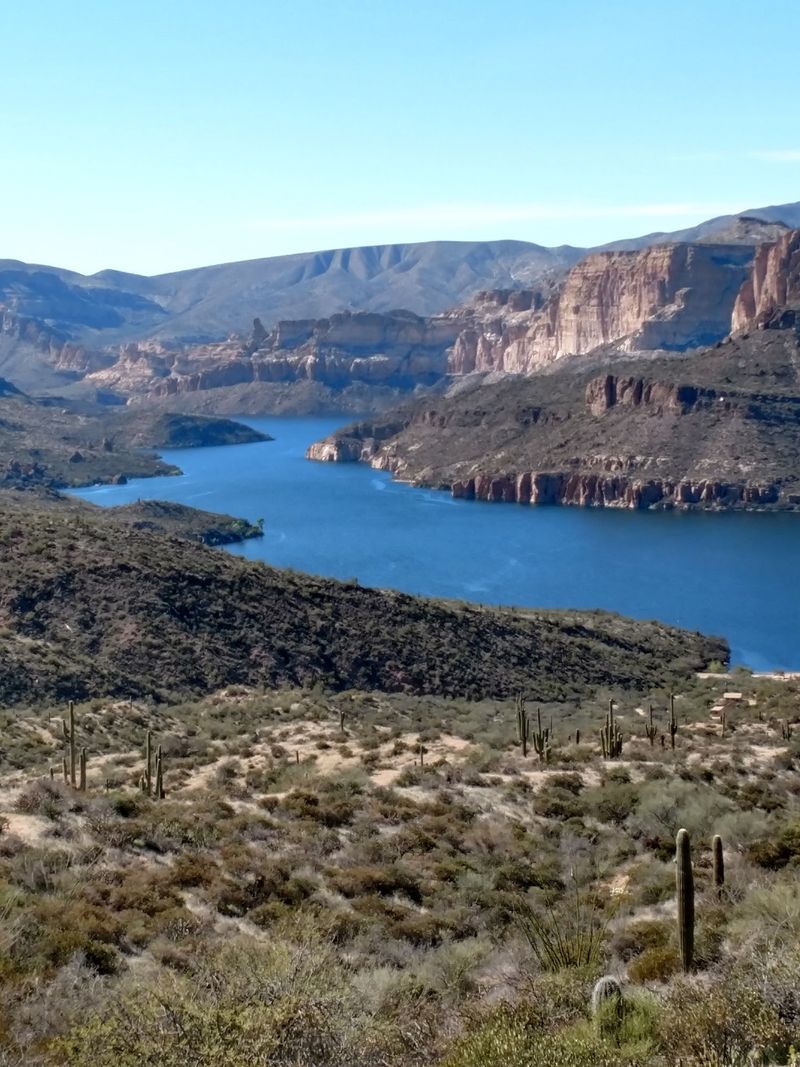 Canyon Lake and the Blue Water Surprise