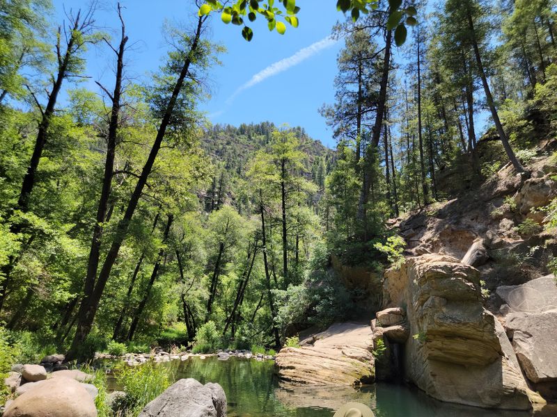 Cave Springs Campground, Oak Creek Canyon, Sedona