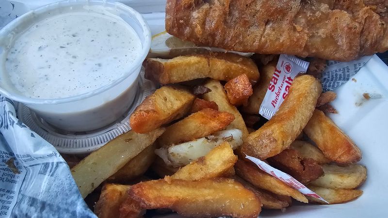Chips Cut in House and Fried Right Chips Cut in House and Fried Right