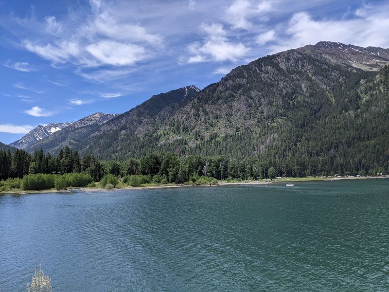 Choliday Campground, Wallow Lake area, Big Lake, White Mountains