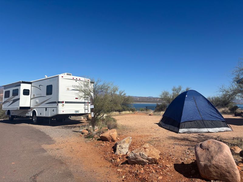 Cholla Campground, Roosevelt Lake