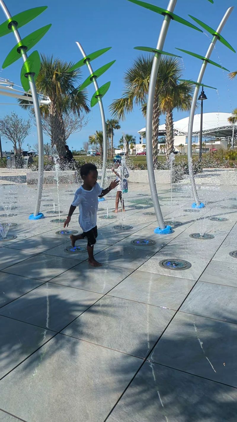 Coachman Park Splash Area, Clearwater