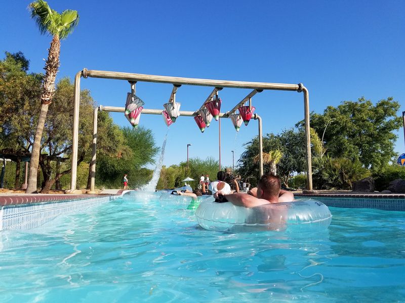 Floating Away On The Lazy River