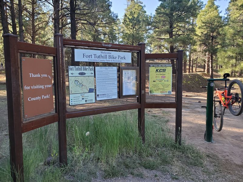 Fort Tuthill County Park Trails, Flagstaff, Arizona Fort Tuthill County Park Trails, Flagstaff, Arizona