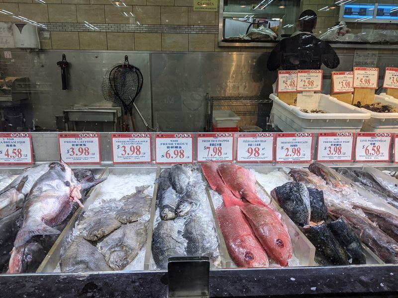 Fresh Meat And Seafood Counters