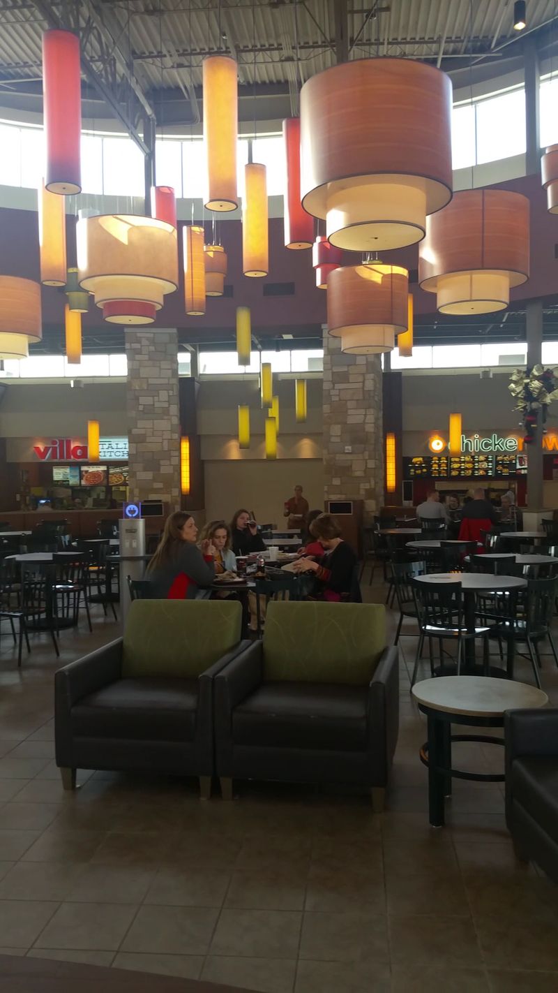 Fueling Up At The Food Court