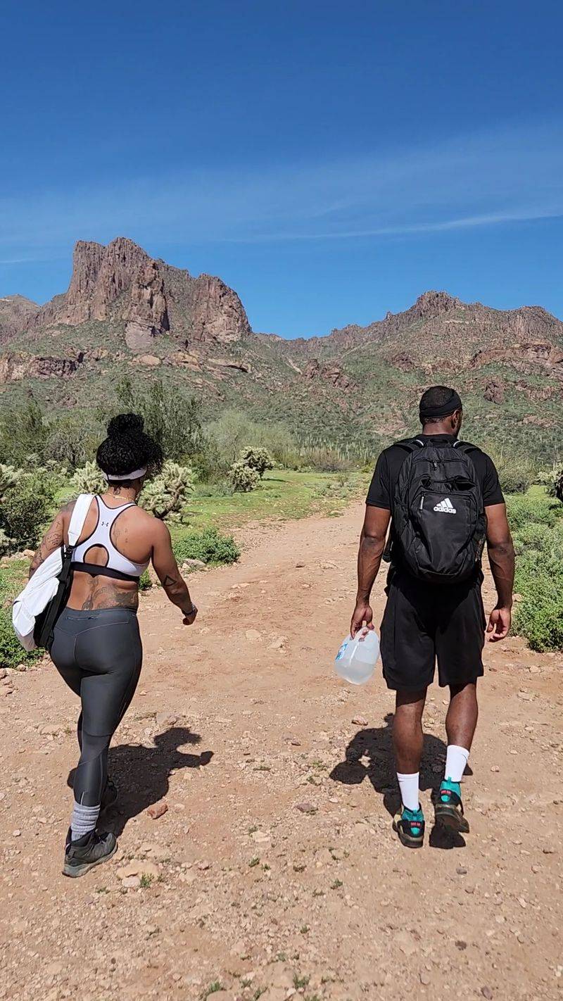 Getting There Down The Dirt Road