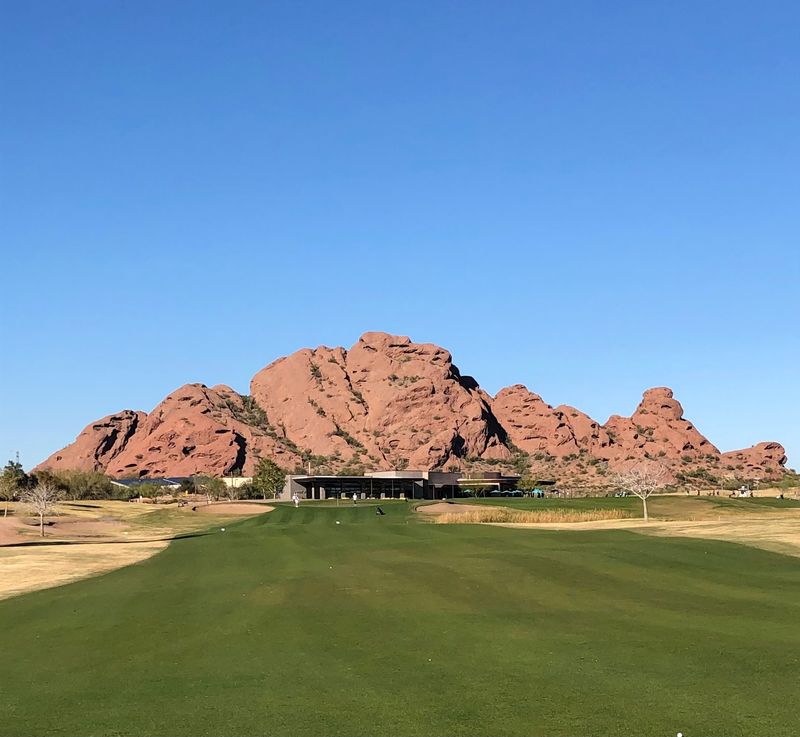 Golf With A Desert View Golf With A Desert View
