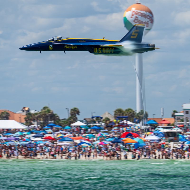 Heat, beach rules and airspace limits mattered as much as the show Heat, beach rules and airspace limits mattered as much as the show