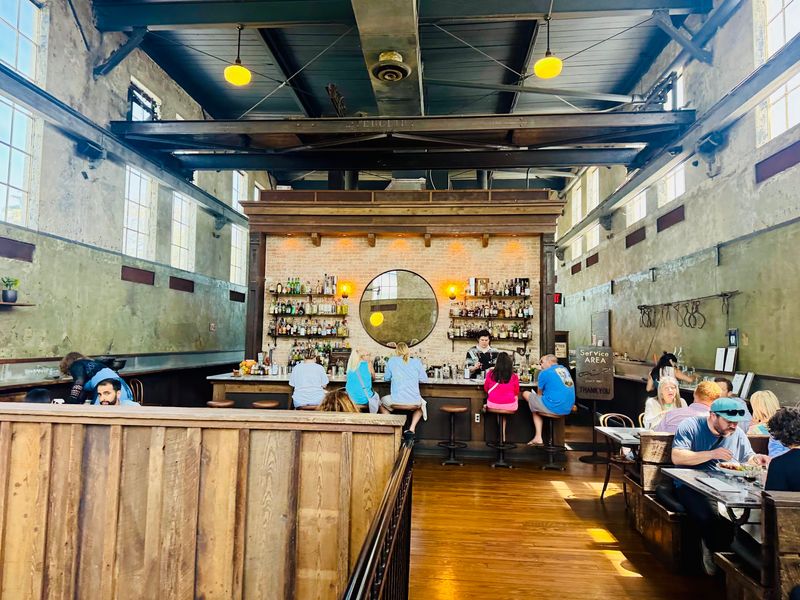 High Ceilings and Old Machinery Charm