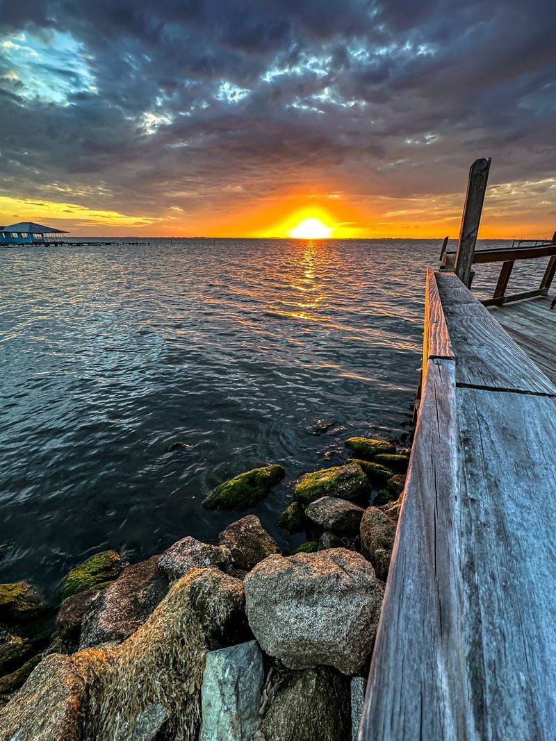 Indian River Lagoon, Cocoa Beach, Florida Indian River Lagoon, Cocoa Beach, Florida