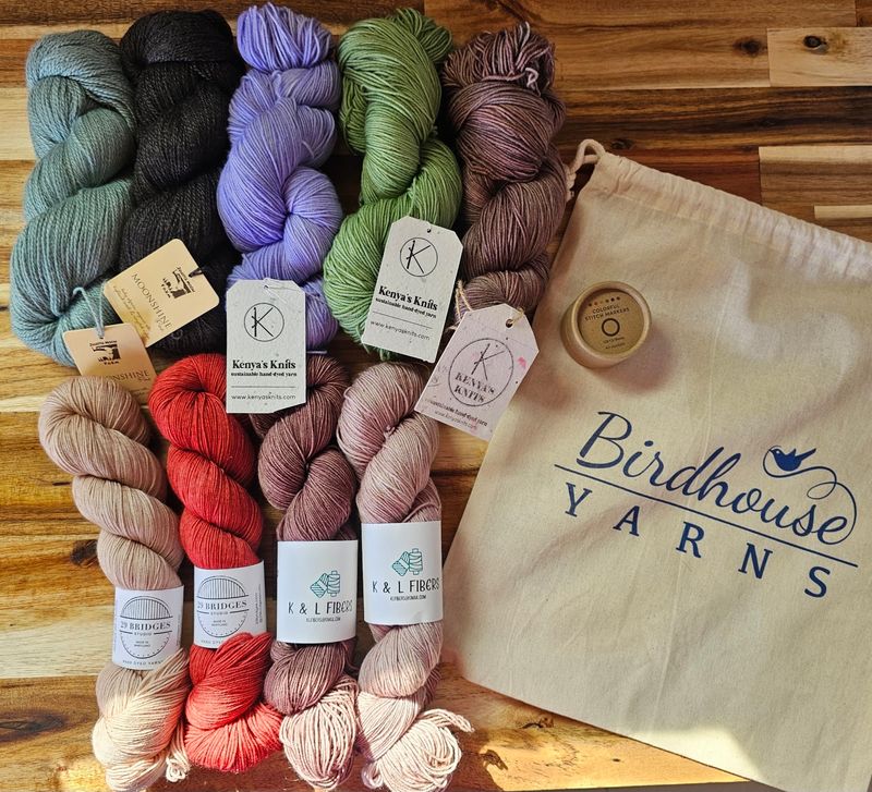 Locally Hand-Dyed Treasures