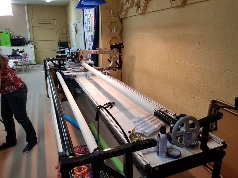 Long Arm Time, Repairs, and Sewing Stations