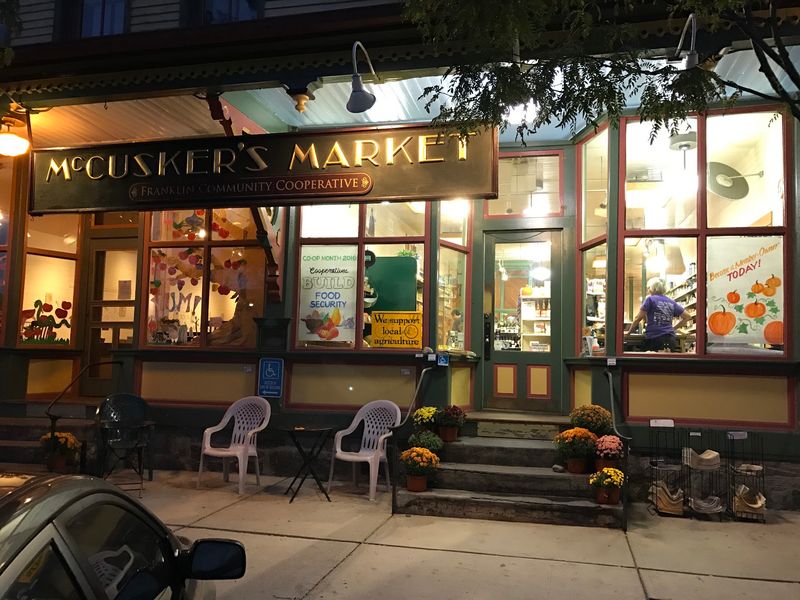 McCusker's Market, Shelburne Falls, Massachusetts McCusker's Market, Shelburne Falls, Massachusetts