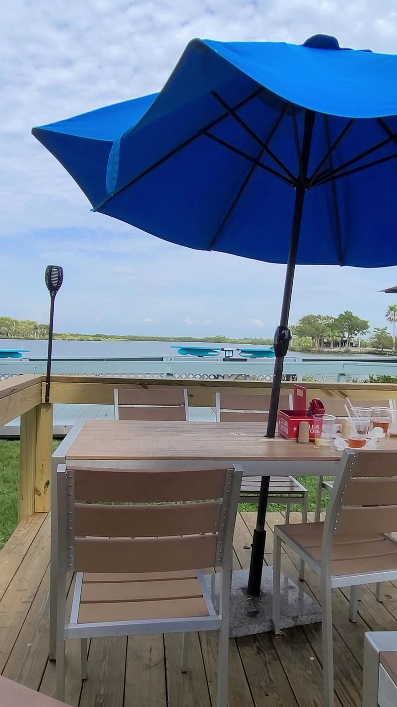 Outdoor Seating on the Water Outdoor Seating on the Water