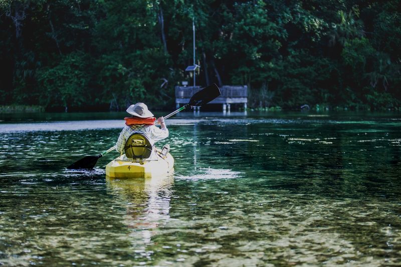 Paddling the Alexander Springs Creek Paddling the Alexander Springs Creek