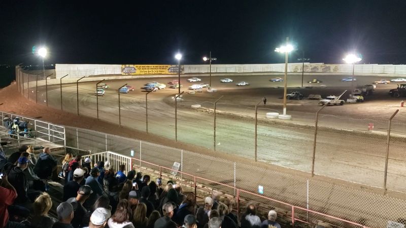 Racing Under The Desert Night Sky Racing Under The Desert Night Sky