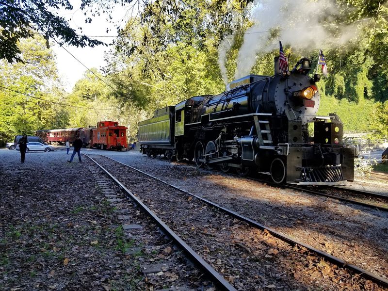 Riding Behind A Rare Steam Engine