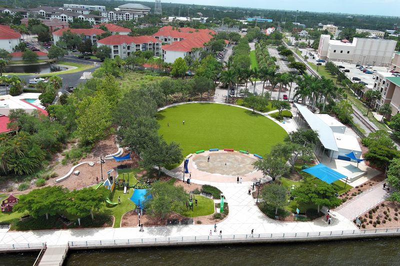 Riverfront Splash Pad at Riverwalk, Bradenton