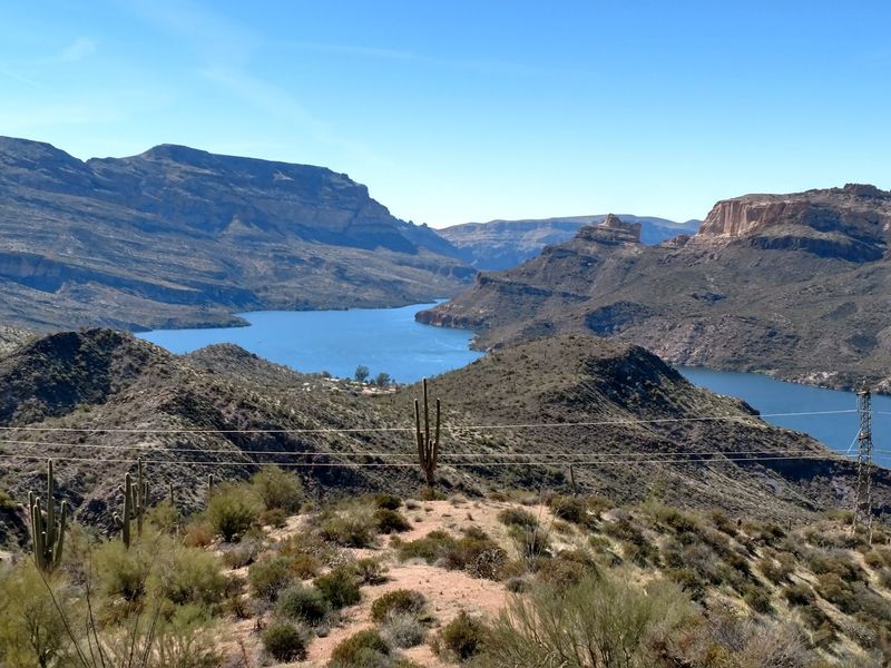 Roosevelt Lake at the Journey's Far End