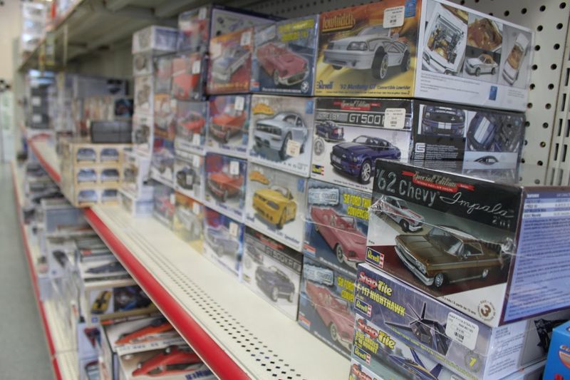 Rows Upon Rows Of Plastic Model Kits Rows Upon Rows Of Plastic Model Kits