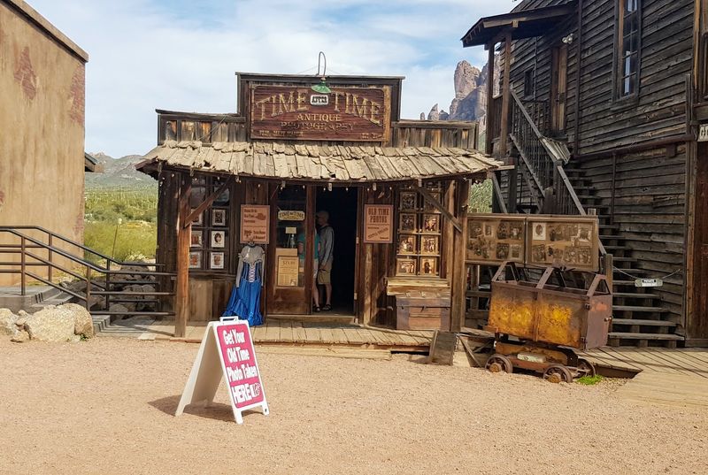 Shops, Mercantile, And Old-Time Photos