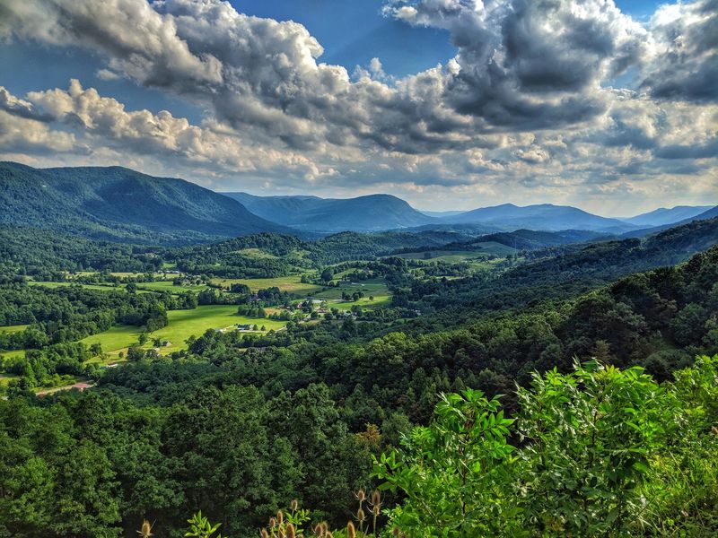Southwest Virginia Mountain Setting, Big Stone Gap, Virginia