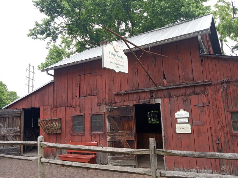 Sparks Fly At The Blacksmith Shop