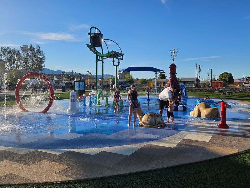 Splash Pad Fun For The Younger Crowd