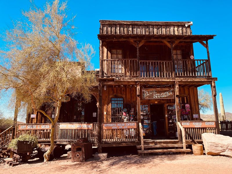 Superstition Mountains and Goldfield Ghost Town, Apache Junction