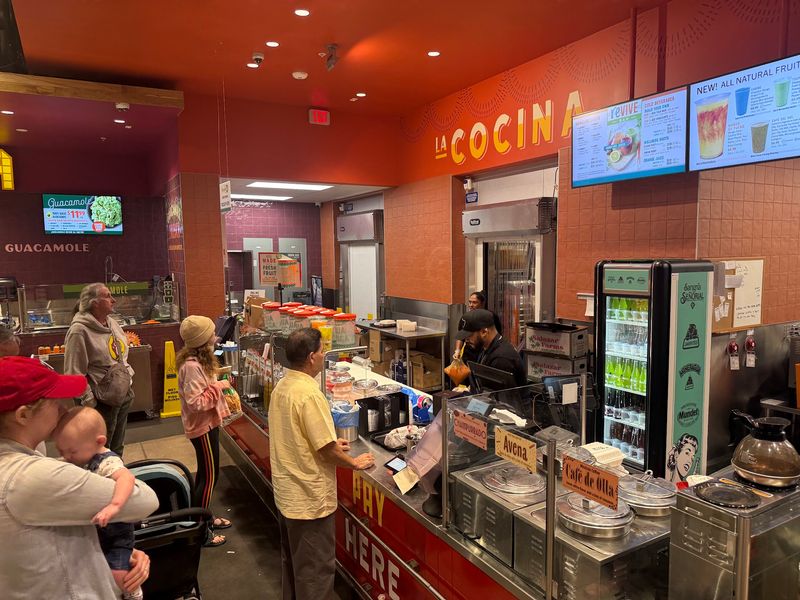 The Cocina and Hot Food Line The Cocina and Hot Food Line