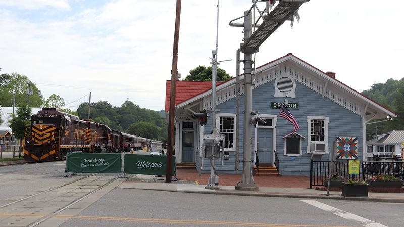 The Depot That Anchors Downtown Bryson City