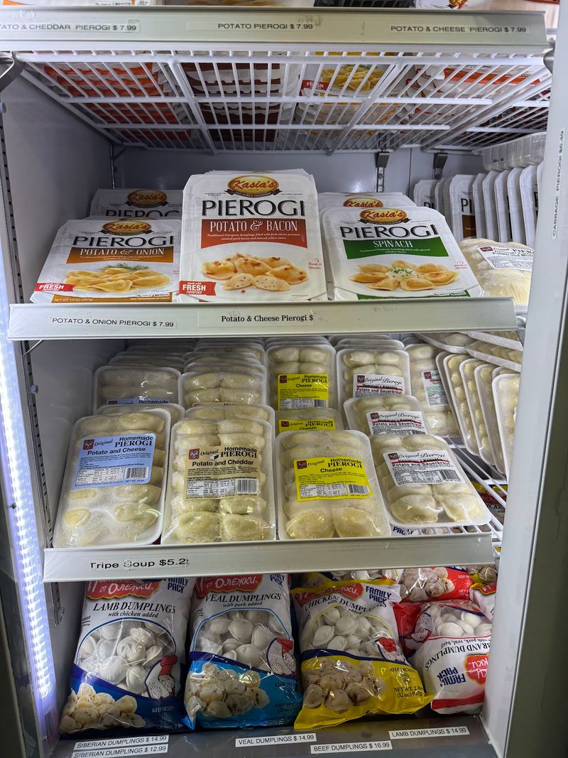 The Freezer Section Stocked With Comfort Food The Freezer Section Stocked With Comfort Food