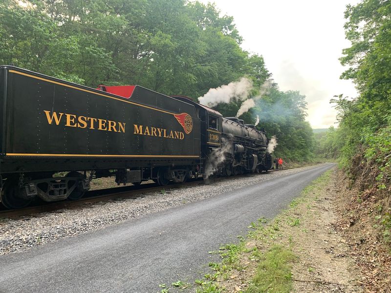 The Frostburg Flyer And Its Gentle Pace