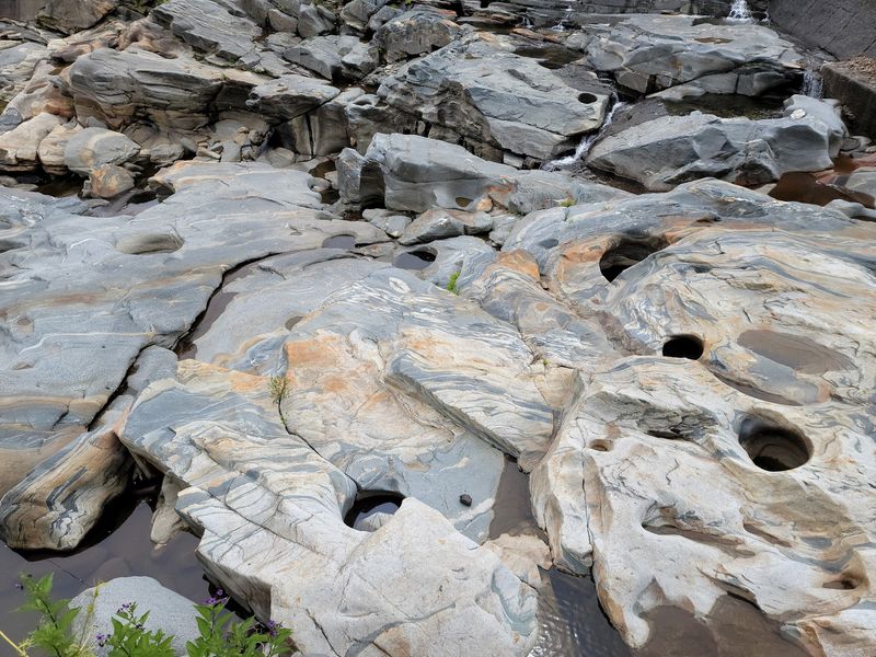 The Glacial Potholes, Shelburne Falls, Massachusetts The Glacial Potholes, Shelburne Falls, Massachusetts