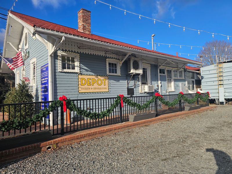 The Historic Depot in Bryson City