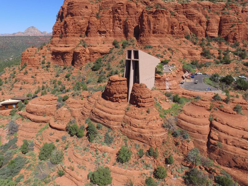 The Landmark Built Straight Into Sedona's Buttes The Landmark Built Straight Into Sedona's Buttes